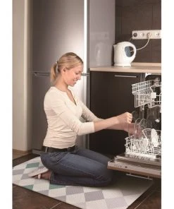 Fab Habitat 120x44cm Simple Diamond Kitchen Mat -The Shine Nook Sales Store 840971440 3 720x928