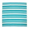 Fab Habitat 180x180cm Cherai Aqua Folded Recycled Plastic Outdoor Rug and Mat
