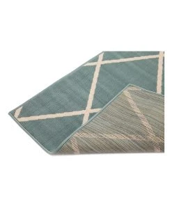 Fab Habitat 160x230cm Oudoor Rug Geometric Modern Floor Rug Tucson Aqua -The Shine Nook Sales Store 840972970 4 720x928