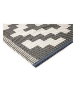 Fab Habitat 180x270cm Aztec Grey & White Recycled Plastic Outdoor Rug and Mat -The Shine Nook Sales Store 840974680 3 720x928