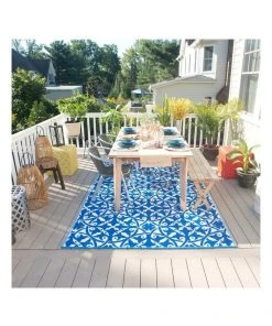 Fab Habitat 150x238cm San Juan Recycled Plastic Outdoor Rug and Mat -The Shine Nook Sales Store 840977290 4 720x928