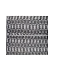 Fab Habitat 180x270cm Kimberley Black and White Recycled Plastic Outdoor Rug and Mat
