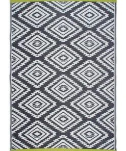 Fab Habitat 150x238cm Valencia Recycled Plastic Outdoor Rug and Mat