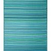 Fab Habitat 150x238cm Cancun Aqua Recycled Plastic Outdoor Rug and Mat