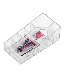 Box Sweden Crystal 7 Section Micro Station Makeup/Cosmetics Home Organiser Clear 5 Box Sweden Crystal 7 Section Micro Station Makeup/Cosmetics Home Organiser Clear -The Shine Nook Sales Store 841387420 3 720x928