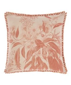 Linen House Acacia Garden Cushion Pink