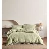 Linen House Lila Cushion in Wasabi