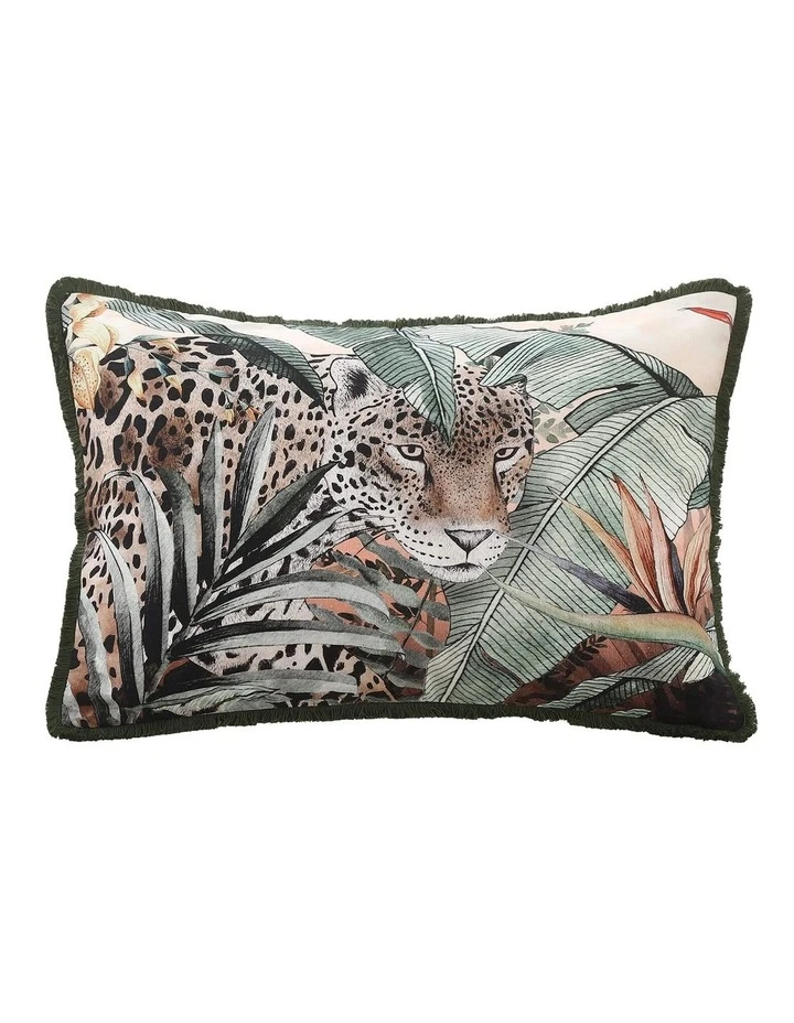 M.M Linen Cantaloupe Jaguar Cushion Multicolour 1 M.M Linen Cantaloupe Jaguar Cushion Multicolour