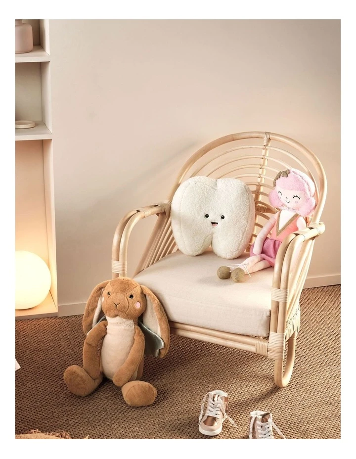 Linen House Kids Fairy Bunny Cushion 2 Linen House Kids Fairy Bunny Cushion - Image 2