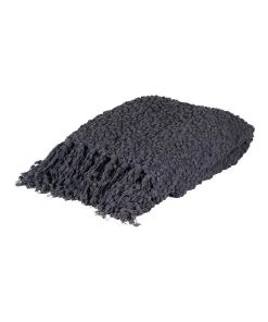 Madras Link Alpine Charcoal Throw 130x150cm