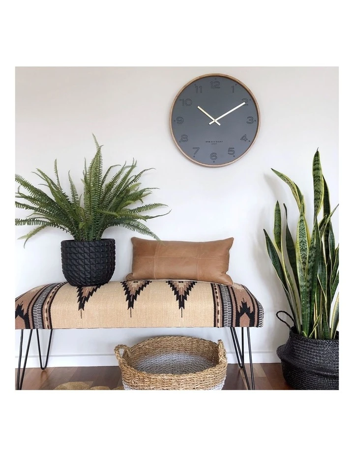 One Six Eight London Freya Charcoal 35Cm Silent Wall Clock 6 One Six Eight London Freya Charcoal 35Cm Silent Wall Clock - Image 6