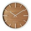 One Six Eight London Willow White 30Cm Silent Wall Clock