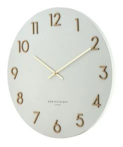 One Six Eight London Katelyn White 60Cm Metal Wall Clock 7 One Six Eight London Katelyn White 60Cm Metal Wall Clock -The Shine Nook Sales Store 847741420 4 720x928