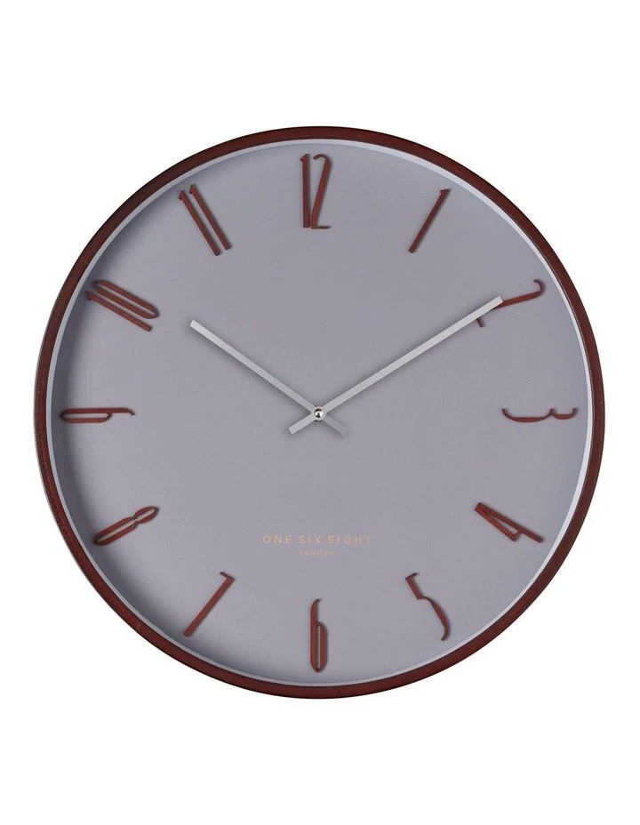 One Six Eight London Freddie 53Cm Silent Wall Clock 1 One Six Eight London Freddie 53Cm Silent Wall Clock