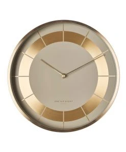 One Six Eight London Arlo 30Cm Nude Silent Wall Clock