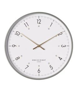 One Six Eight London Elio 40Cm White Silent Wall Clock