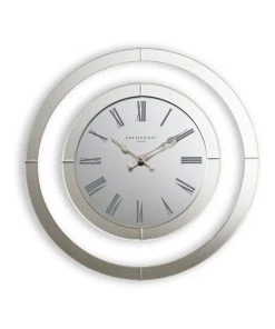 One Six Eight London Hampton'S 50Cm Glass Wall Clock