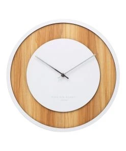 One Six Eight London Emilia White 40Cm Silent Wall Clock