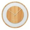 One Six Eight London Emilia Natural 40Cm Silent Wall Clock