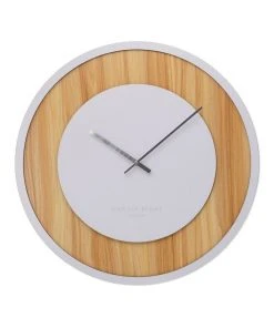 One Six Eight London Emilia White 60Cm Silent Wall Clock