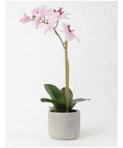 Heritage Real Touch Phalaenopsis 45cm 1 Stem Pink
