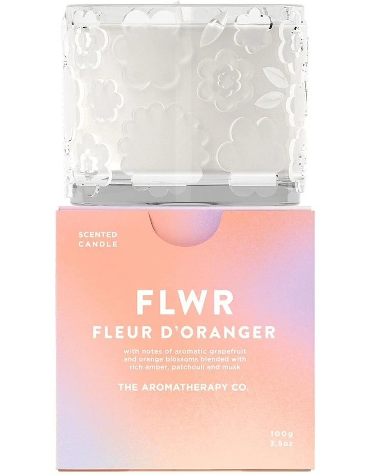 The Aromatherapy Company FLWR Fleur D'Oranger Candle 1 The Aromatherapy Company FLWR Fleur D'Oranger Candle