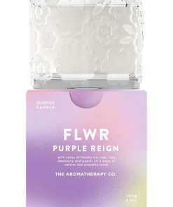 The Aromatherapy Company FLWR Purple Reign Candle