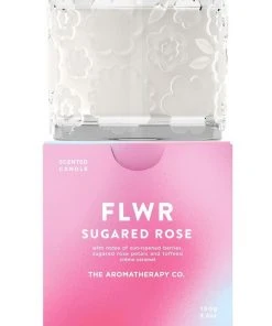The Aromatherapy Company FLWR Sugared Rose Candle