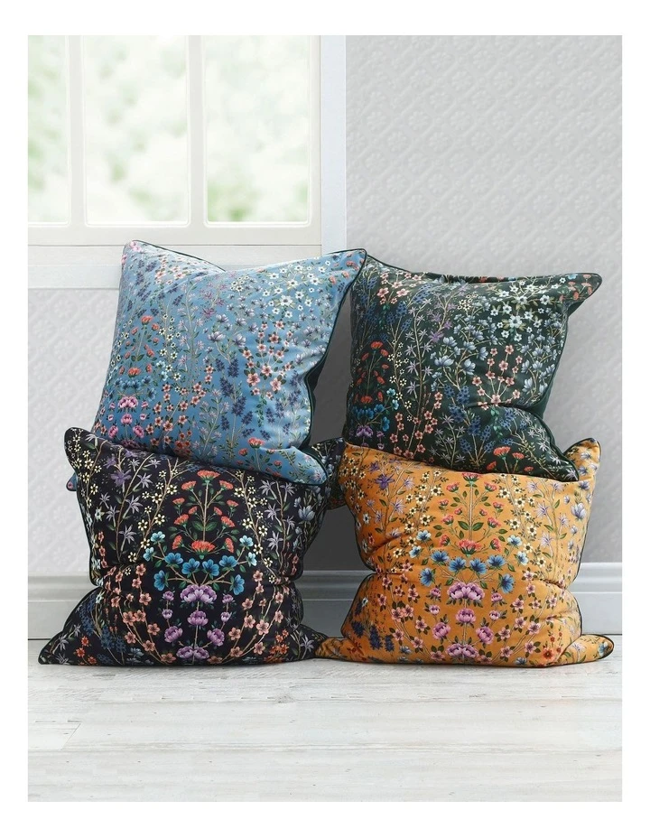 M.M Linen Hattie Cushion in Gold 2 M.M Linen Hattie Cushion in Gold - Image 2