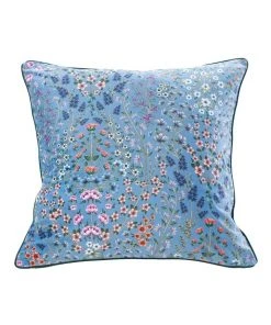 M.M Linen Hattie Cushion In Sky