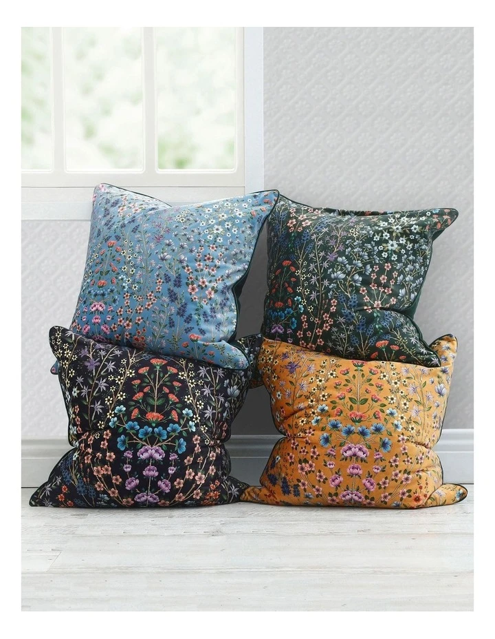 M.M Linen Hattie Cushion In Grape 2 M.M Linen Hattie Cushion In Grape - Image 2