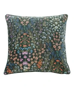 M.M Linen Hattie Cushion In Ivy