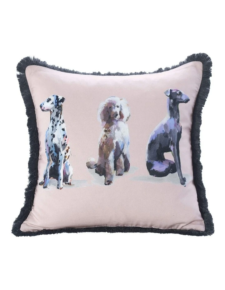 M.M Linen Duke Cushion In Multi 1 M.M Linen Duke Cushion In Multi