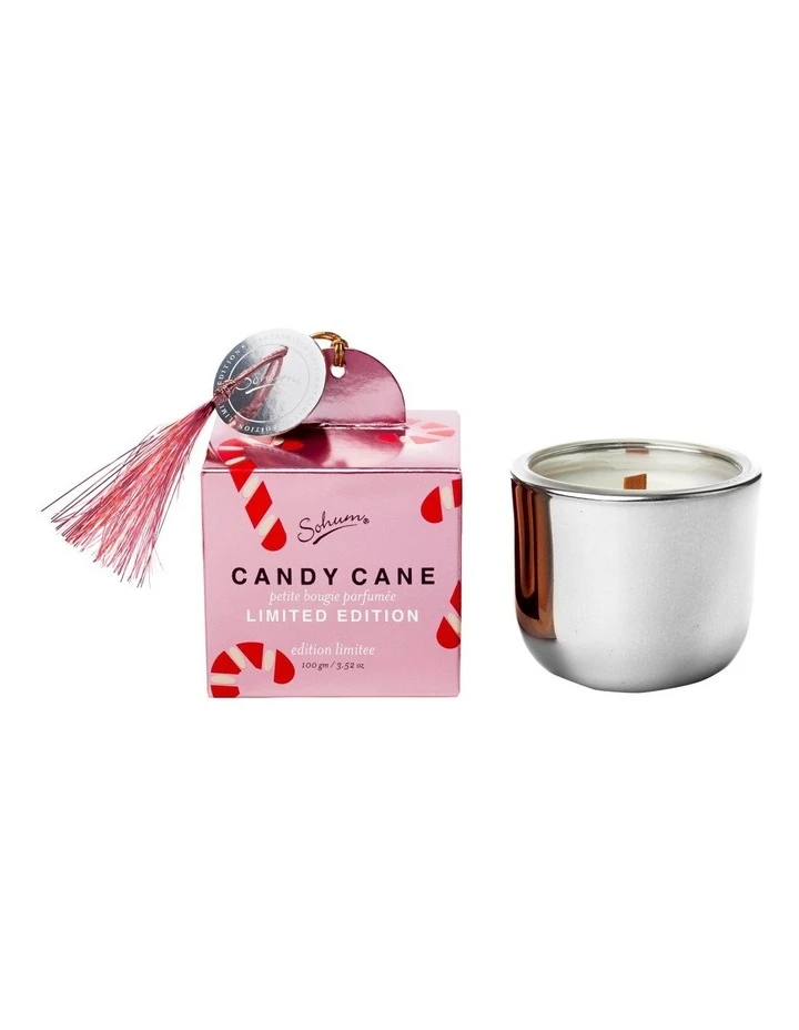 Sohum Limited Edition Candy Cane Candlette 1 Sohum Limited Edition Candy Cane Candlette