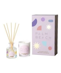 Palm Beach Collection Passionfruit Pavlova Mini Candle & Diffuser Pack