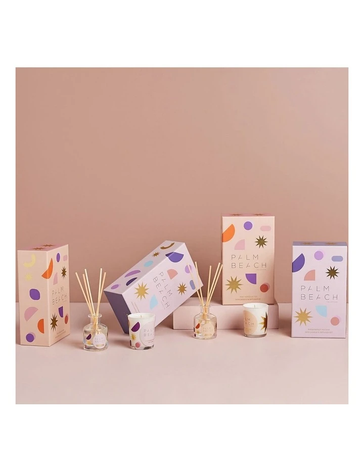 Palm Beach Collection Passionfruit Pavlova Mini Candle & Diffuser Pack 3 Palm Beach Collection Passionfruit Pavlova Mini Candle & Diffuser Pack - Image 3