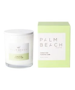 Palm Beach Collection Jasmine & Lime 420g Scented Soy Candle