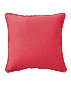 Sheridan Aurelea Square Cushion in Cranberry