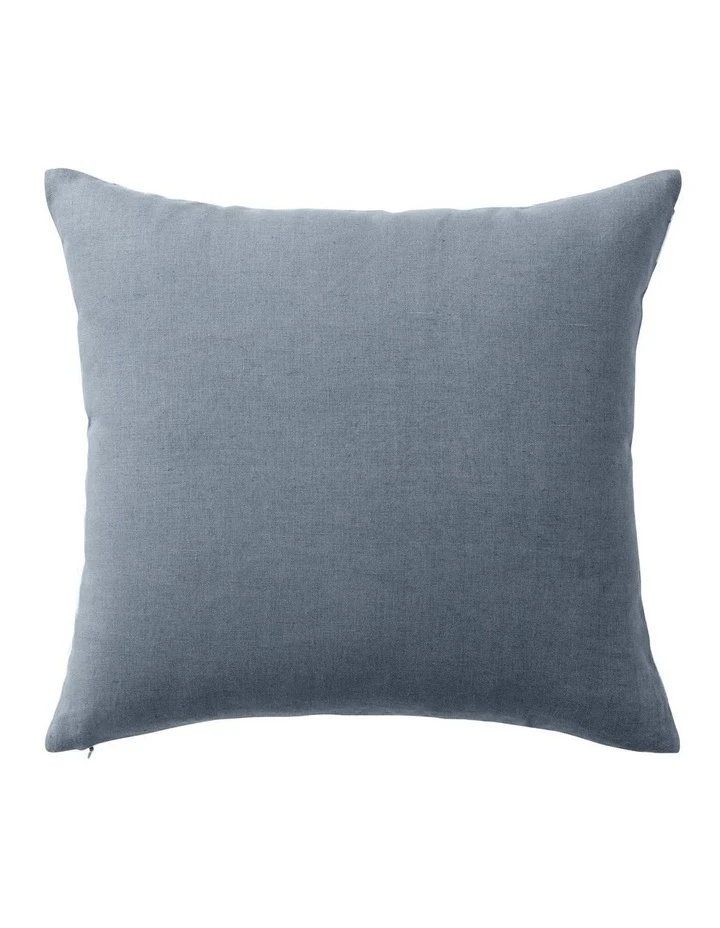 Sheridan Lucina Square Cushion in Slate Blue 2 Sheridan Lucina Square Cushion in Slate Blue - Image 2