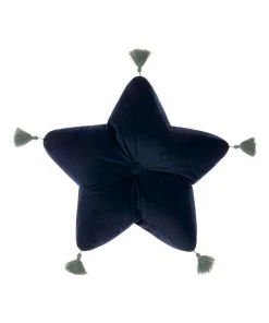 Linen House Kids Super Nova Cushion in Navy