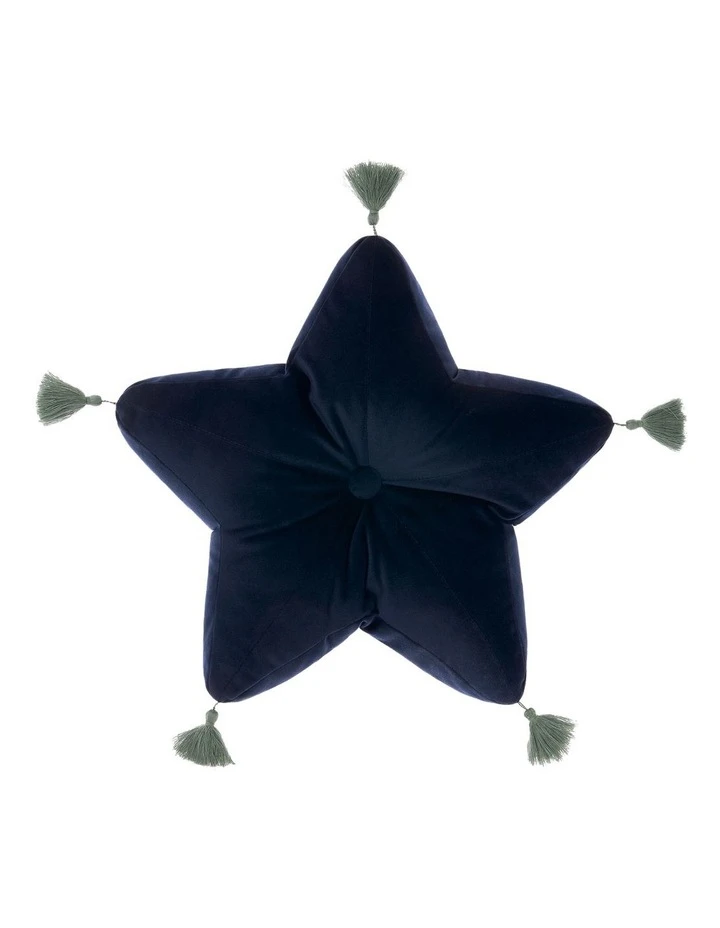 Linen House Kids Super Nova Cushion in Navy 1 Linen House Kids Super Nova Cushion in Navy