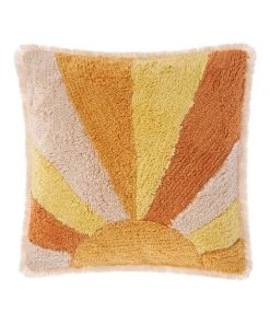 Linen House Kids You Are My Sunshine Cushion in Sunkissed