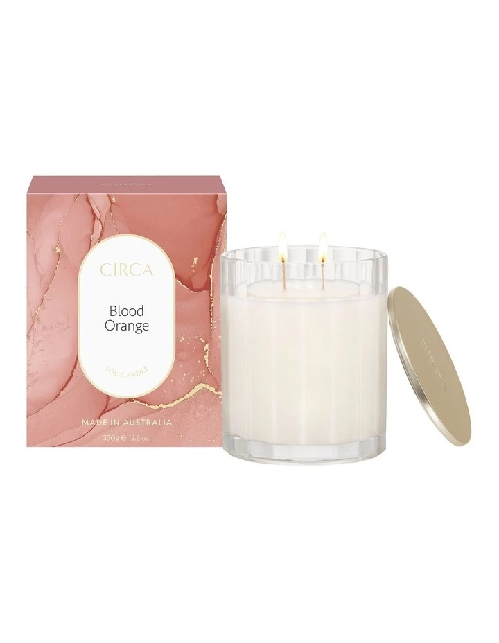 CIRCA Blood Orange Scented Soy Candle 350g 1 CIRCA Blood Orange Scented Soy Candle 350g
