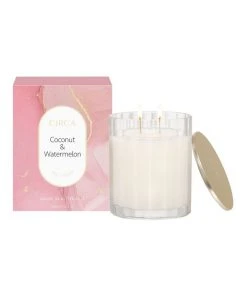CIRCA Coconut & Watermelon Scented Soy Candle 350g