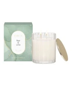 CIRCA Pear & Lime Scented Soy Candle 350g