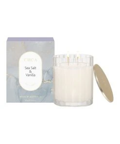 CIRCA Sea Salt & Vanilla Scented Soy Candle 350g