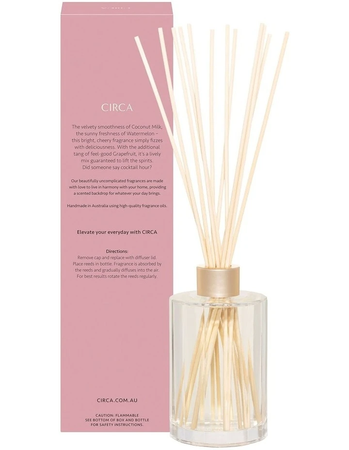 CIRCA Coconut & Watermelon Fragrance Diffuser 250ml 2 CIRCA Coconut & Watermelon Fragrance Diffuser 250ml - Image 2
