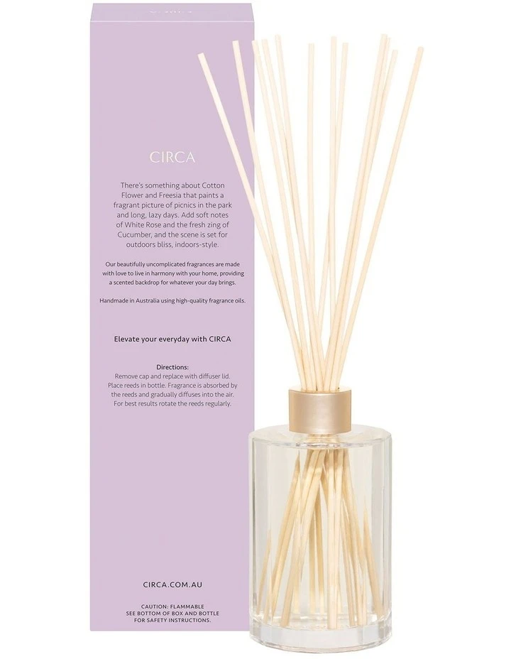 CIRCA Cotton Flower & Freesia Fragrance Diffuser 250ml 2 CIRCA Cotton Flower & Freesia Fragrance Diffuser 250ml - Image 2