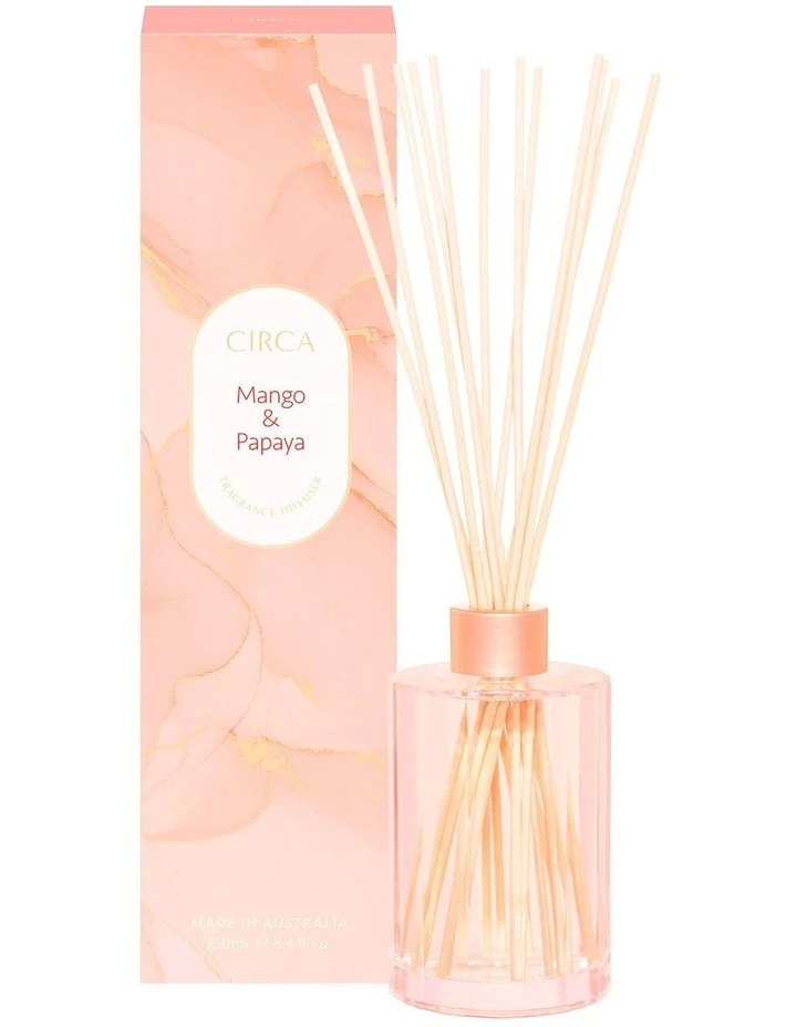 CIRCA Mango & Papaya Fragrance Diffuser 250ml 1 CIRCA Mango & Papaya Fragrance Diffuser 250ml