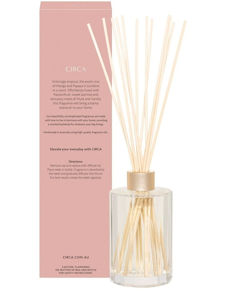 CIRCA Mango & Papaya Fragrance Diffuser 250ml 2 CIRCA Mango & Papaya Fragrance Diffuser 250ml - Image 2